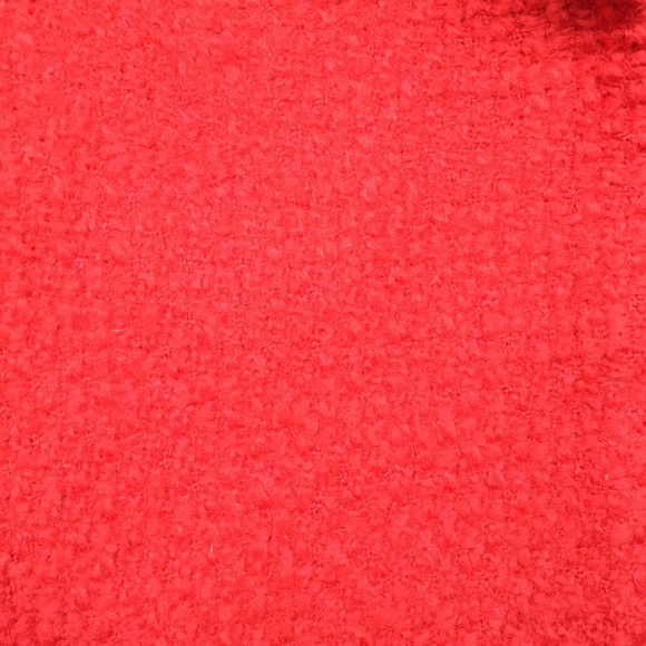 Boden red orange tweed statement blazer snap 10 - Picture 4 of 10